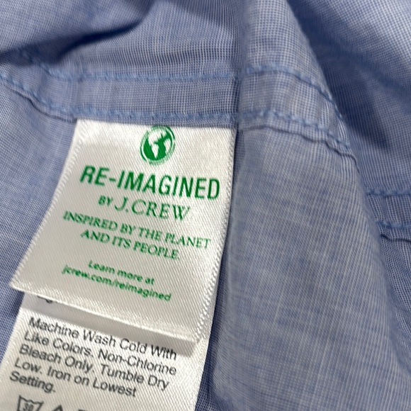 J. Crew End-on-end Cotton Pajama Short Set in Hydrangea NWT - Picture 9 of 15